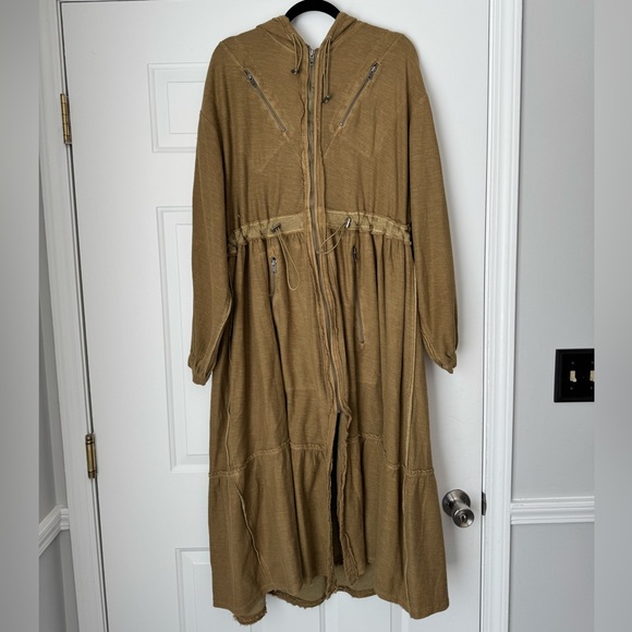 Free People In the Trenches Hooded Coat - Picture 2 of 7